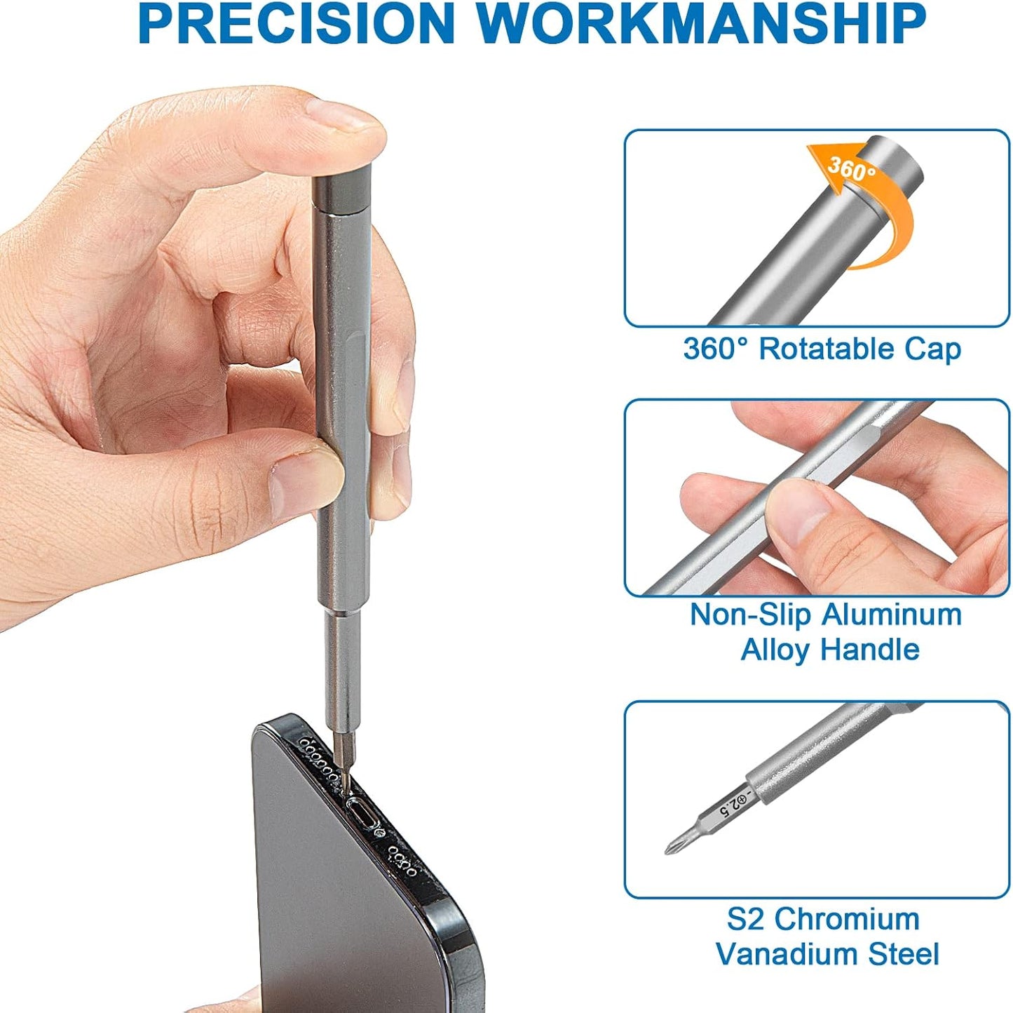 24 in 1 Magnitic screw driver